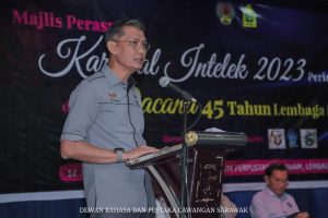 Majlis Perasmian Karnival Intelek Peringkat Sarawak dan Wacana 45 Tahun Lembaga Kemajuan Bintulu