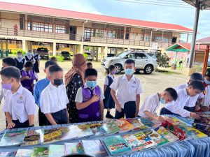 Bazar Ilmu DBP di SK Pekan Telupid dan SK Pekan Beluran
