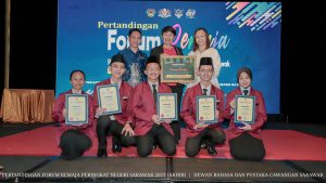 Majlis Perasmian Forum Remaja Peringkat Negeri Sarawak 2023