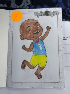 Pertandingan Mewarna Bersama-sama Murid Prasekolah