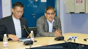 Kunjungan Hormat Pengarah Jabatan Dasar dan Penyelidikan Dewan Bahasa dan Pustaka kepada Naib Canselor Universiti Malaysia Sarawak