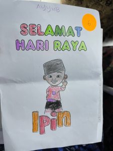 Pertandingan Mewarna Bersama-sama Murid Prasekolah