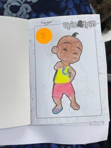 Pertandingan Mewarna Bersama-sama Murid Prasekolah