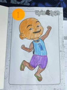 Pertandingan Mewarna Bersama-sama Murid Prasekolah