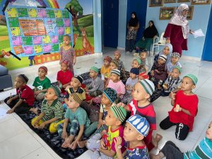 Mudahnya Belajar Jawi Bersama-sama Murid Prasekolah