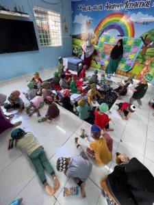 Mudahnya Belajar Jawi Bersama-sama Murid Prasekolah