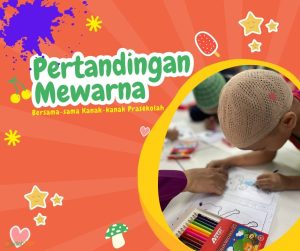 Pertandingan Mewarna Bersama-sama Murid Prasekolah