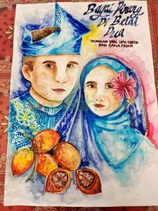 Pertandingan Catan Air Peribahasa Sekolah Menengah Peringkat Negeri Johor 2023