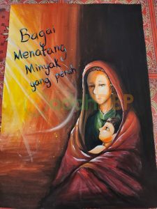 Pertandingan Catan Air Peribahasa Sekolah Menengah Peringkat Negeri Johor 2023