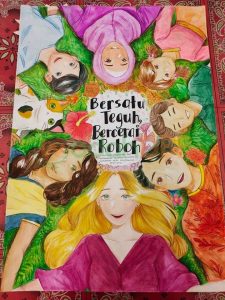 Pertandingan Catan Air Peribahasa Sekolah Menengah Peringkat Negeri Johor 2023